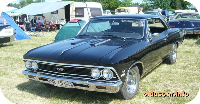 1966 Chevrolet Chevelle Malibu SS Hardtop Coupe front